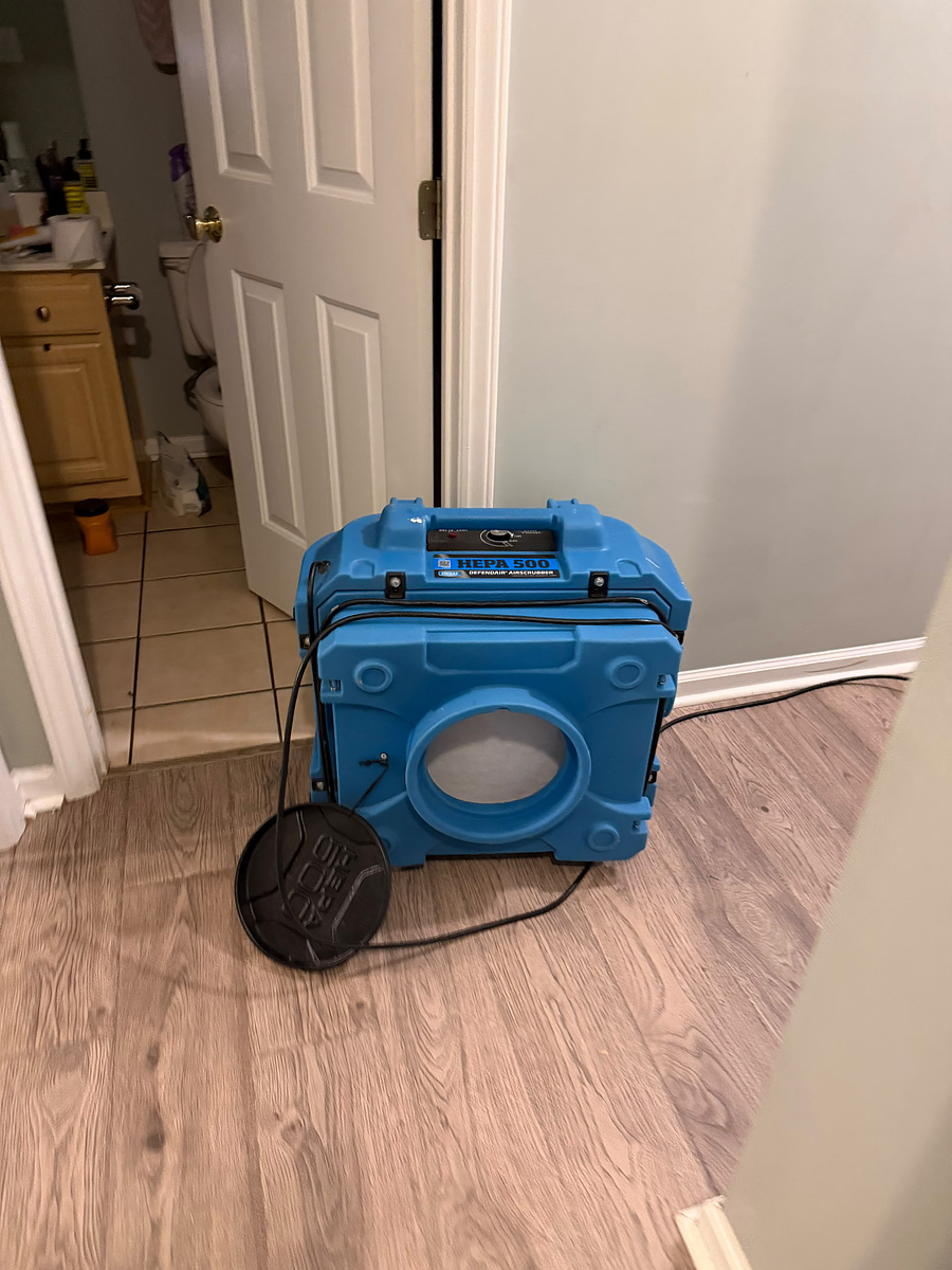 Air Scrubber Installation